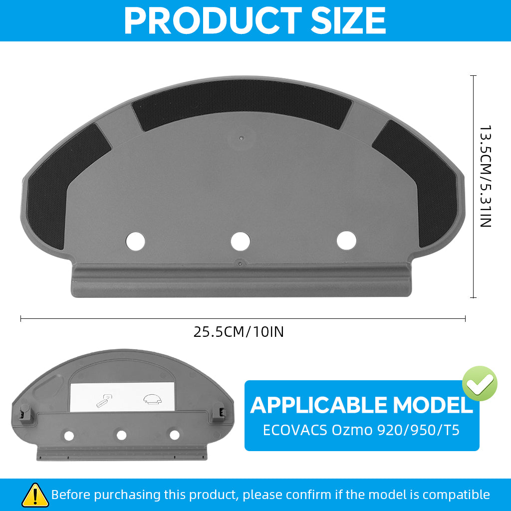 HASTHIP Replacement Mop Plate Holder for ECOVACS Ozmo Vacuum Cleaner, Universal Replacement Mop Cloth Plate Holder for ECOVACS Ozmo 920/950/T5 Vacuum Cleaner HASTHIP Replacement Mop Plate Holder for ECOVACS Ozmo Vacuum Cleaner, Universal Replacement Mop Cloth Plate Holder for ECOVACS Ozmo 920/950/T5 Vacuum Cleaner